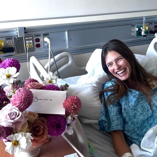 Bianca Balti in ospedale<br />&copy; Bianca Balti