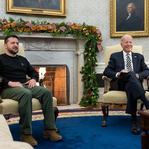 Zelensky e Biden<br />&copy; The White House Facebook Official Page