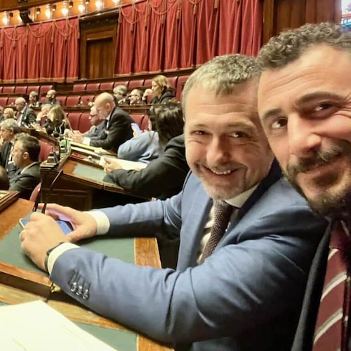 Delmastro e Pozzolo, entrambi di FdI<br />&copy; pagina FB Alessia Morani, Pd