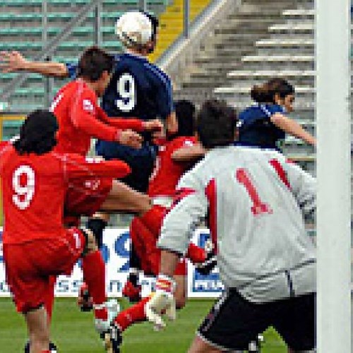 La gioia di Schetter dopo il gol