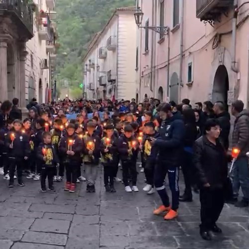 fiaccolata per i carabinieri Pastore e Ferraro<br />&copy; Roberto Monaco