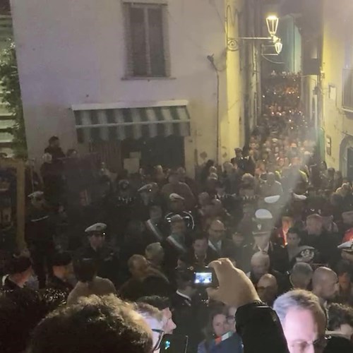 fiaccolata per i carabinieri Pastore e Ferraro<br />&copy; Roberto Monaco