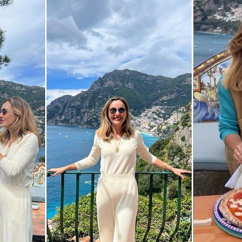 Carolina Perez ospite a Il San Pietro di Positano<br />&copy; The Hotel Queen