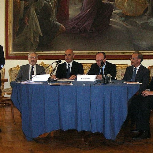 Una fase della conferenza