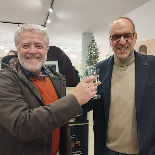 Cava de' Tirreni, Antonio Bisogno e Armando Montella inaugurano la mostra “Riflessi inversi”