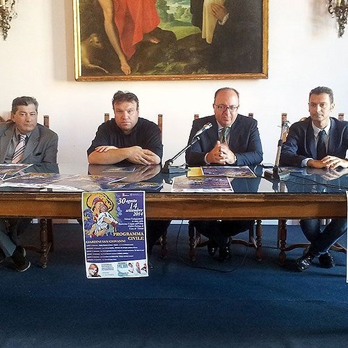 Una fase della conferenza stampa