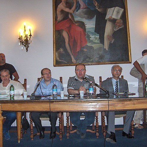 Da sin., Della Brenda, Adinolfi, Galdi, Baldi e Di Donato