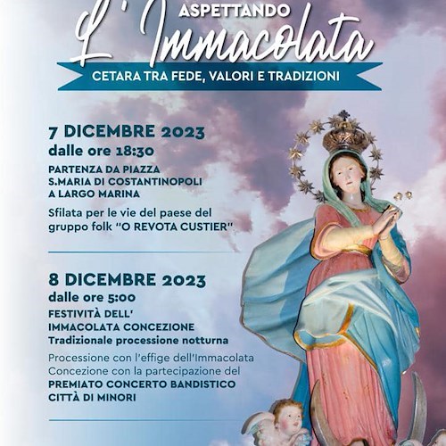 Cetara festeggia l’Immacolata con la tipica processione notturna<br />&copy; Comune di Cetara