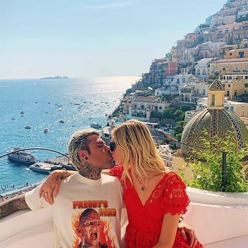 Chiara Ferragni e Fedez a Positano<br />&copy; Chiara Ferragni