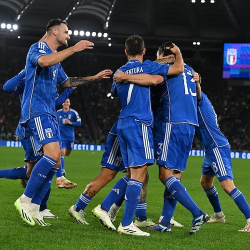 Italia-Macedonia del Nord<br />&copy; Figc