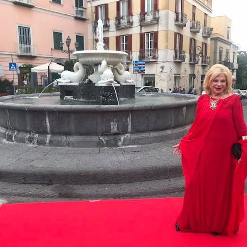 Sandra Milo a Vico Equense nel 2019<br />&copy; Aequa News