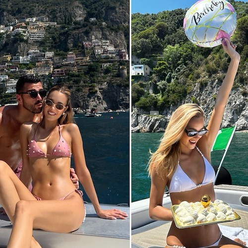 Compleanno in Costa d'Amalfi per la modella Viktoria Varga<br />&copy; Viktoria Varga