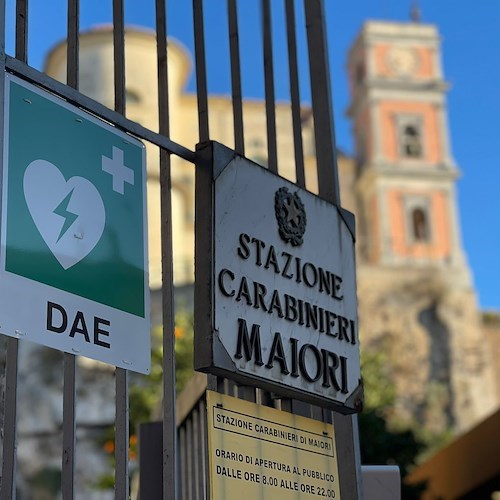 Stazione dei Carabinieri di Maiori<br />&copy; Massimiliano D'Uva