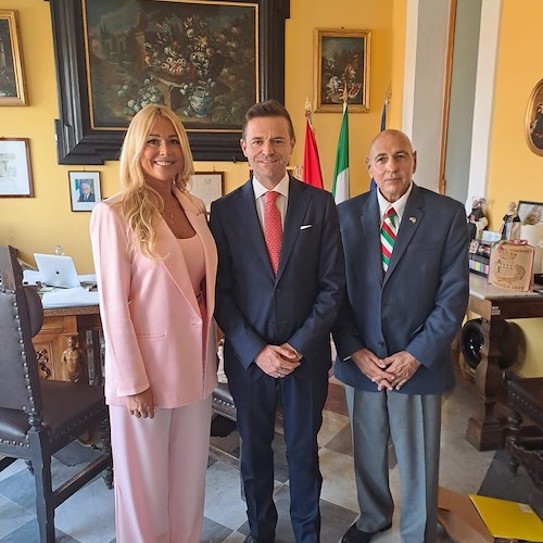 Delegazione della città di Pompano Beach in visita a Sorrento<br />&copy; Comune di Sorrento