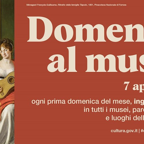 Domenica al museo<br />&copy; Ministero della Cultura