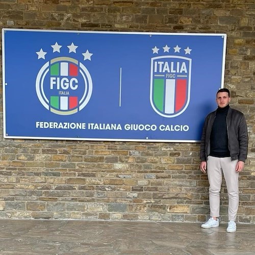 Da calciatore a team manager del Sorrento, Alfonso Gargiulo a Coverciano per un incontro di aggiornamento<br />&copy; Sorrento Calcio