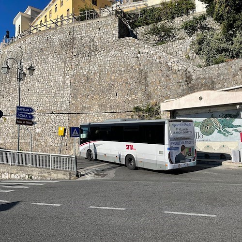 Dal 26 febbraio riprendono le corse Sita sulla Castiglione-Ravello<br />&copy; Massimiliano D'Uva