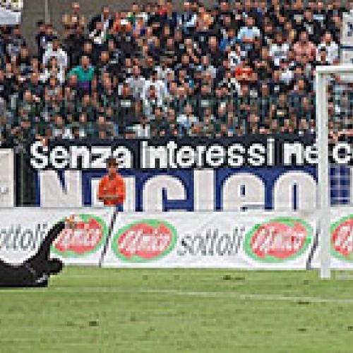 Il calcio di rigore realizzato da Ercolano