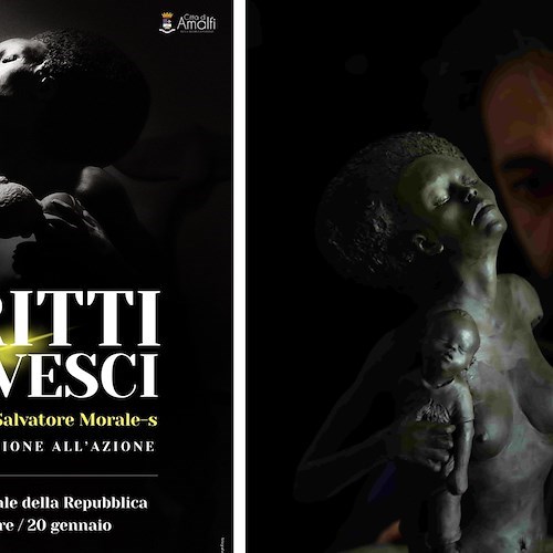 “Diritti e Rovesci”, ad Amalfi le sculture di Salvatore Morale-s