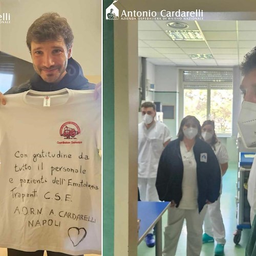 Stefano De Martino al Cardarelli<br />&copy; Antonio Cardarelli