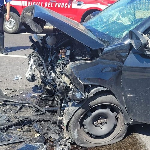 Incidente ad Eboli<br />&copy; Vigili del fuoco