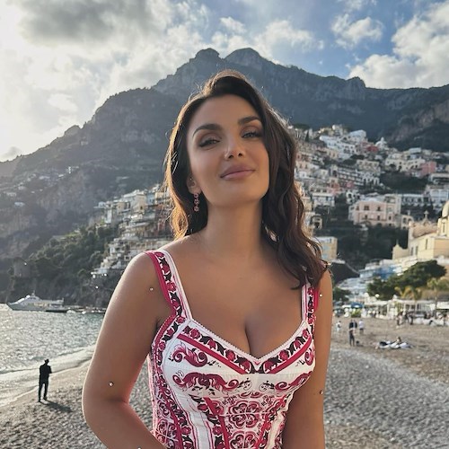 Elettra Lamborghini a Positano<br />&copy; Elettra Lamborghini