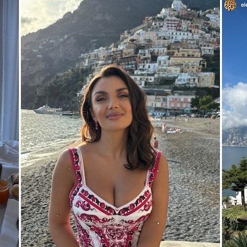 Elettra Lamborghini a Positano<br />&copy; Elettra Lamborghini