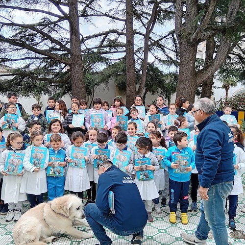 ENPA Costa d'Amalfi porta il Cucciolotti Tour nelle scuole