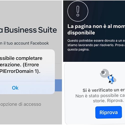 Facebook e Instagram down: in tutto il mondo problemi sulle piattaforme social di Meta<br />&copy; Maria Abate