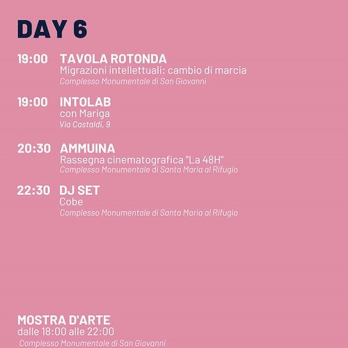 MAC Fest 2023 Cava de' Tirreni, programma