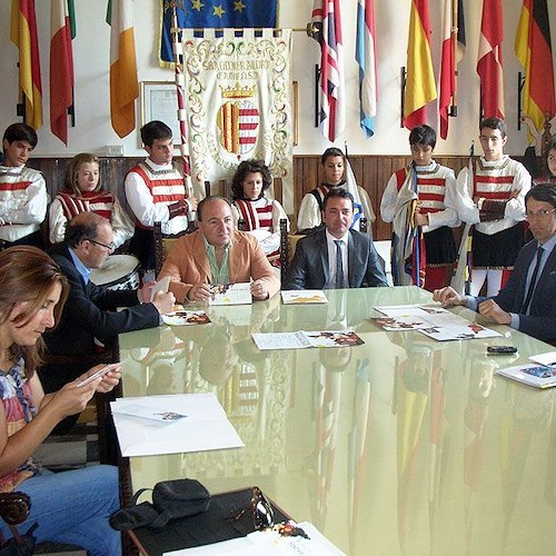 Una fase della conferenza