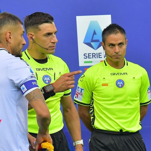 Fiorentina-Salernitana: domenica la partita è affidata all’arbitro Tremolada<br />&copy; AIA Arbitri