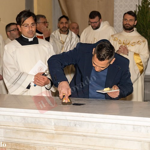 Gioia ed emozione a Pimonte: dopo 43 anni riaperta al culto la Chiesa di San Michele Arcangelo /FOTO<br />&copy; Leopoldo De Luise