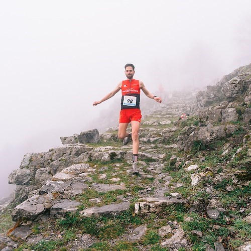 Giovanni Ruocco vince il “Trail Città di Ravello”, prima tappa del Circuito delle Contrade<br />&copy; Enrico Capuano