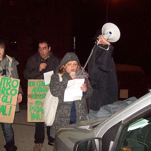 Una manifestazione di protesta