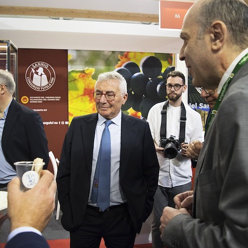 Andrea Prete al Vinitaly<br />&copy; Camera di Commercio di Salerno