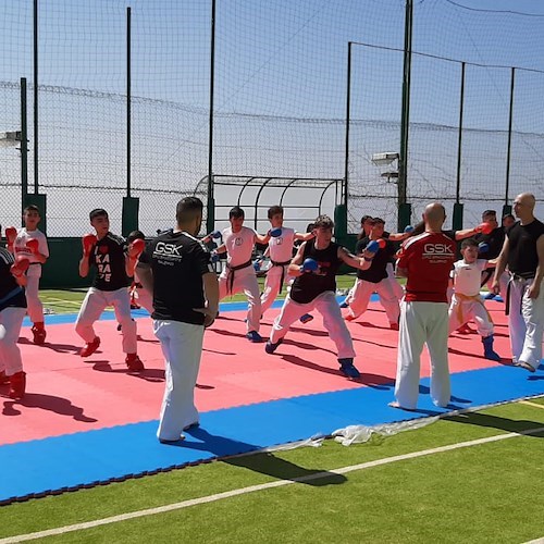 Incontro Karate a Conca dei Marini