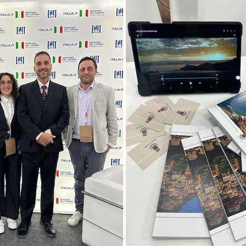 Il Comune di Positano alla fiera internazionale del turismo IMEX Las Vegas<br />&copy; Comune di Positano