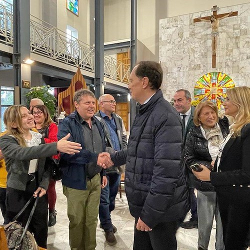 Il Ministro Ciriani in visita a Caivano