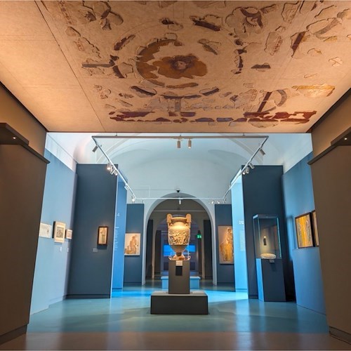 Il museo archeologico di Stabia si amplia: ieri l'inaugurazione del nuovo allestimento alla presenza del ministro Sangiuliano