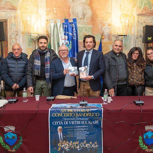 Il Gran Concerto Bandistico Città di Vietri sul Mare intitolato al giovane Antonio Senatore