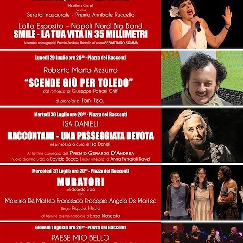 Programma del Positano Teatro Festival