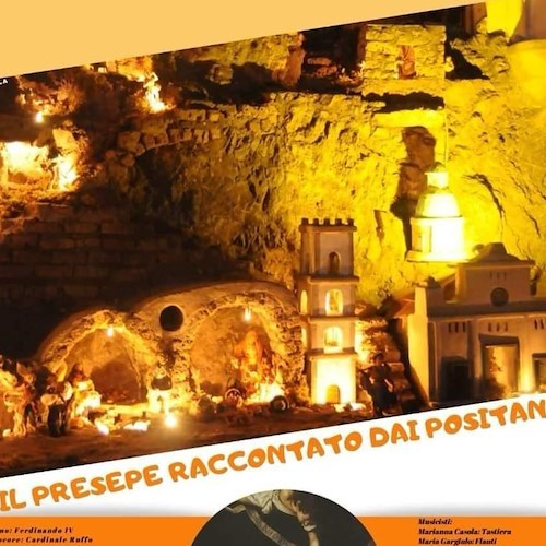 Il presepe raccontato dai positanesi: 2 febbraio lo spettacolo La parlata dei pastori