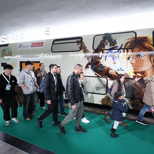 A Napoli il treno “The Legend Of Zelda”