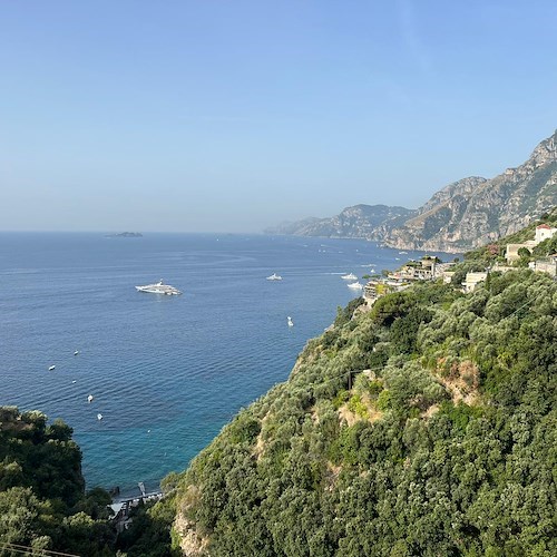 A Positano arriva “Seven seas”, il super yacht appartenuto al regista Steven Spielberg<br />&copy; Massimiliano D'Uva