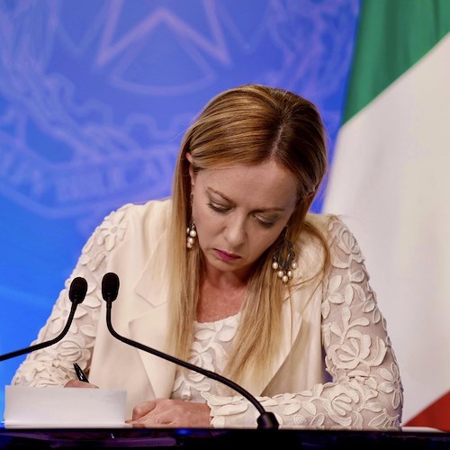 Giorgia Meloni, presidente del Consiglio<br />&copy; pagina FB Giorgia Meloni