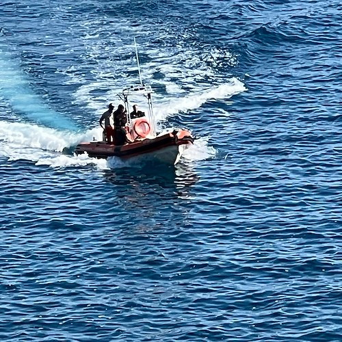 Guardia Costiera in azione tra Maiori e Minori<br />&copy; Massimiliano D'Uva