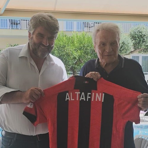 Josè Altafini a Sorrento<br />&copy; Sorrento Calcio