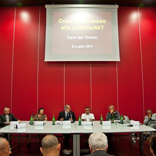 Il convegno su Cosa è successo alla pubblicità? (foto servizio di Gerardo D'Elia)