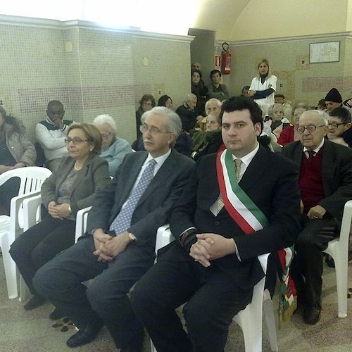 In prima fila Giovanni Baldi e Vincenzo Lamberti